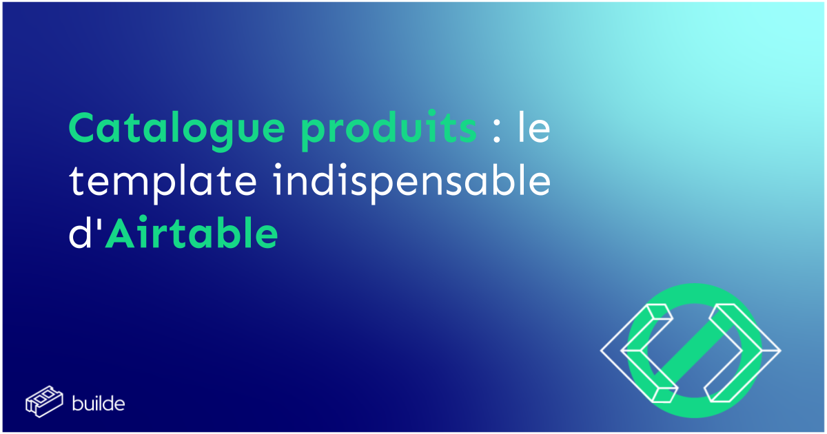 Catalogue Produits le template indispensable d'Airtable